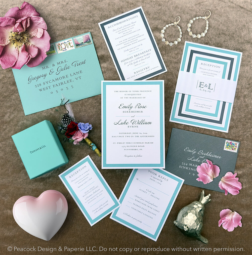 Emily and Luke Wedding Invitation Suite Lo Res To Post WEB