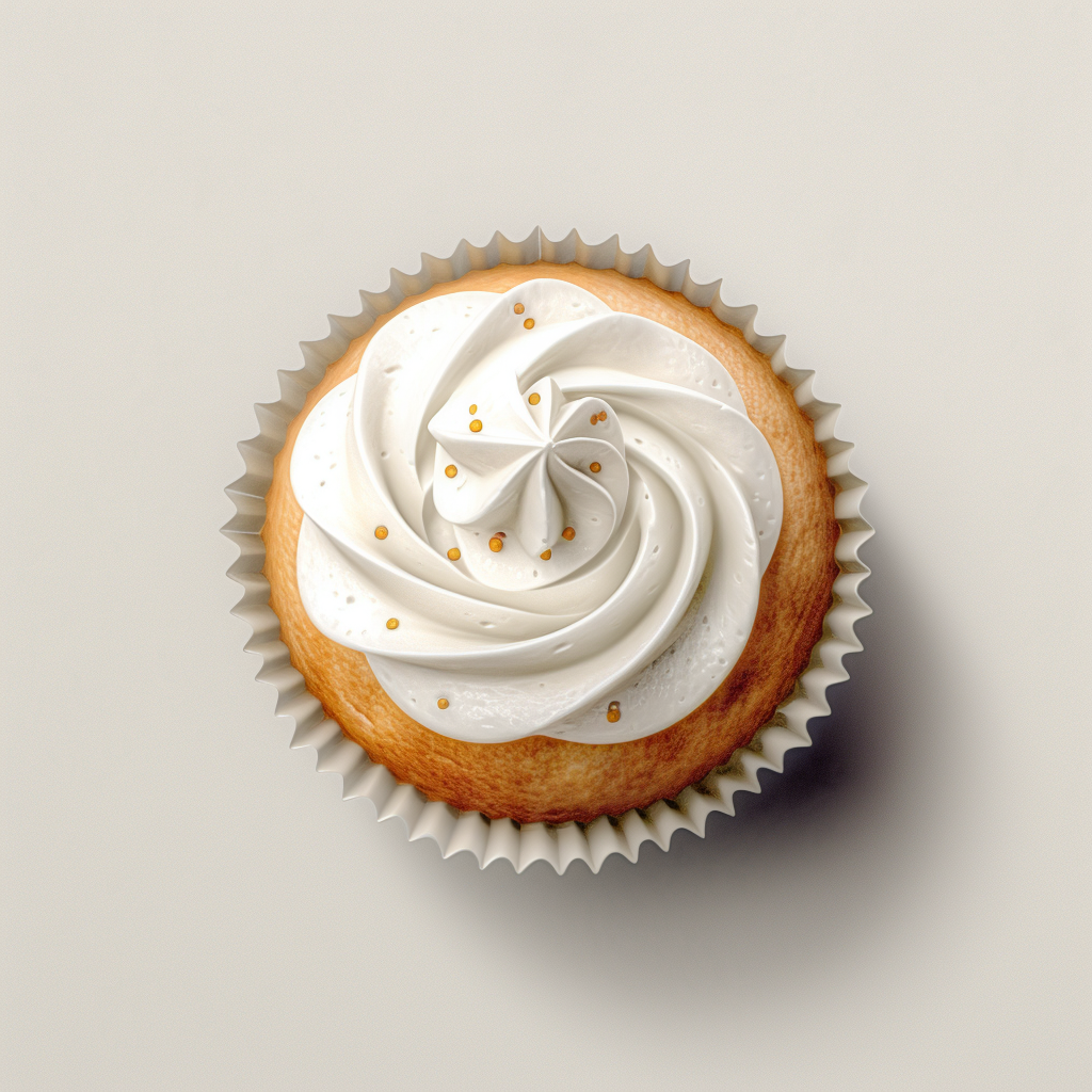 ygioots_photo_realistic_mini_cupcake_with_white_frosting_top__9215eded-7093-4ded-bc2a-c148d5e69a0f_1