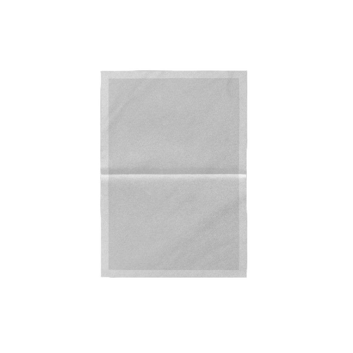 Minimal folded paper texture in soft gray used as a subtle graphic background.