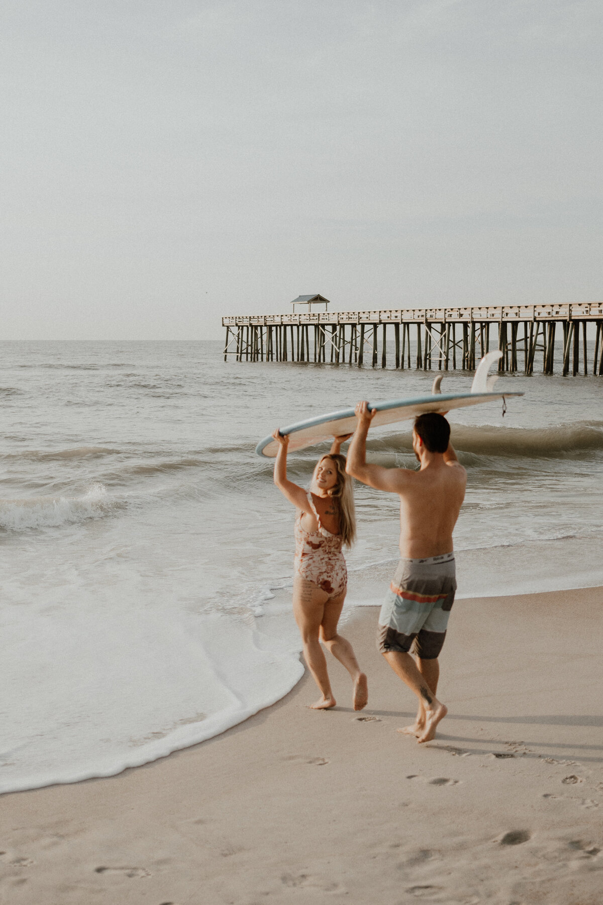 Amelia Island - Surf Couple Photoshoot-242