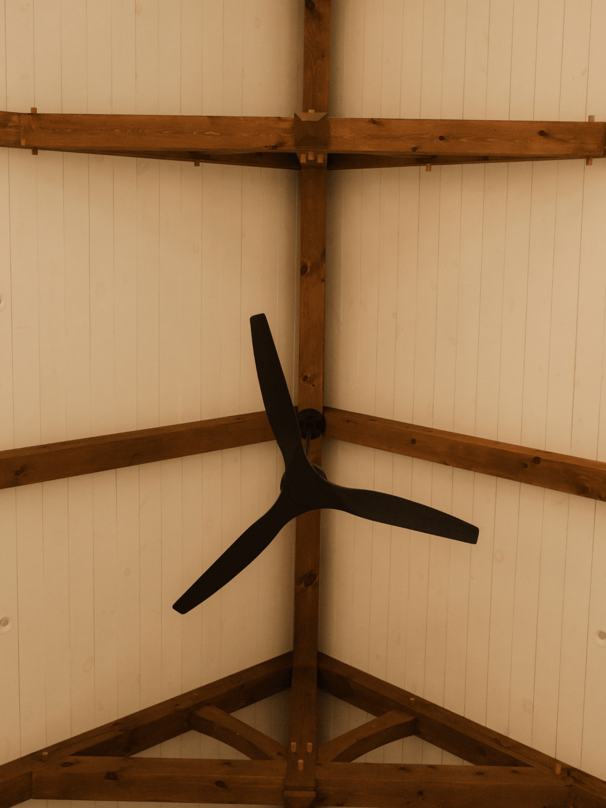 Custom timber frame cottage build in Haliburton Highlands designed for modern comfort with classic wood features.