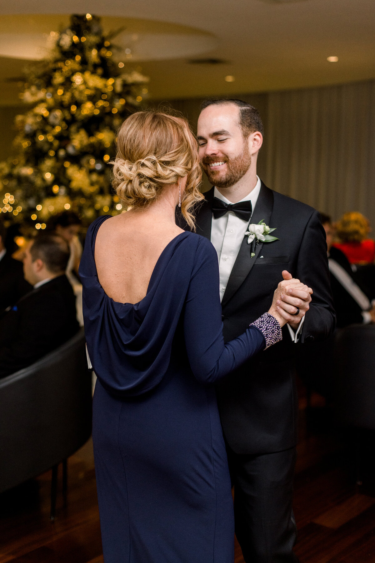Sarasota Ritz Carlton Wedding groom and mom dance
