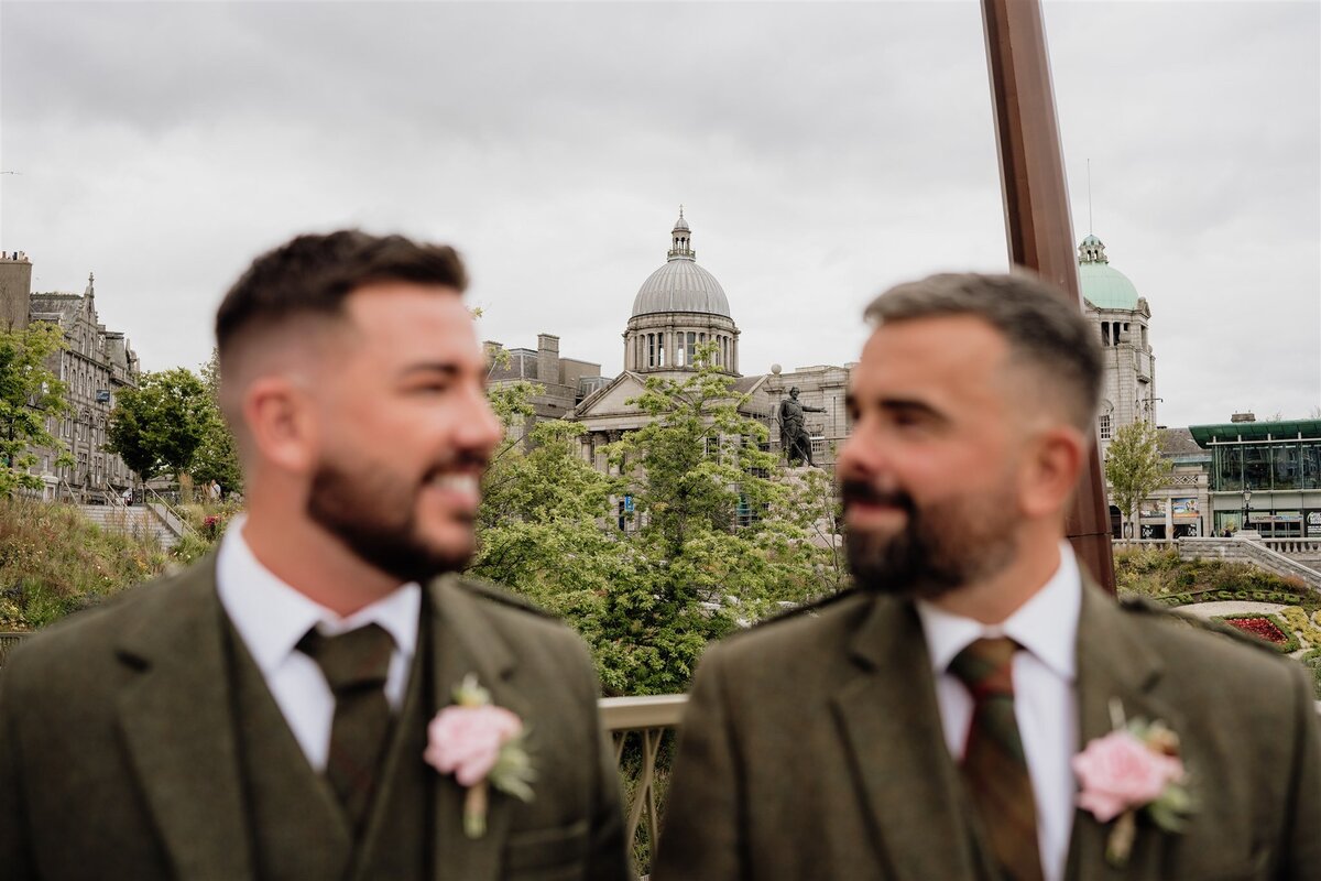 Aberdeen LGBTQ+ Wedding Photography by Aberdeen Wedding Photographer Scott Arlow - 48