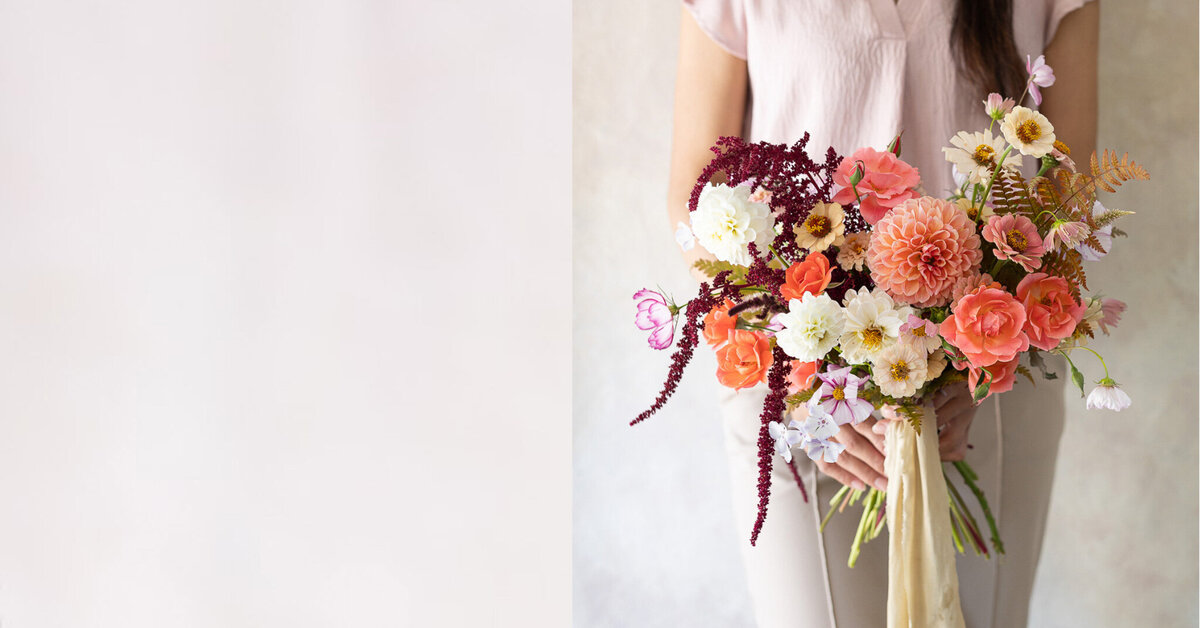 Wedding flowers using StemSlider System