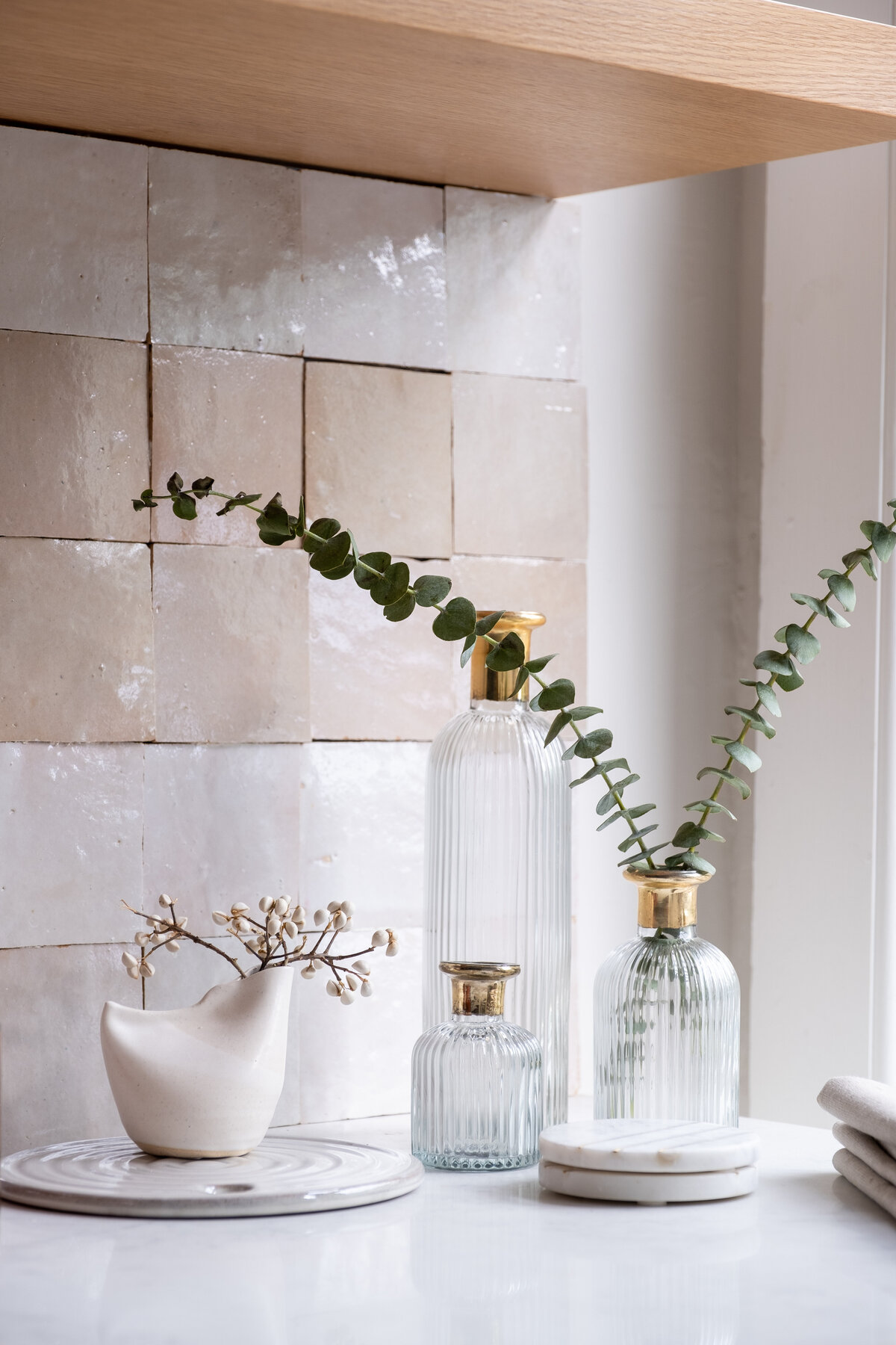 Remodel and Furnish_Laundry Room_Tile Details_Plant