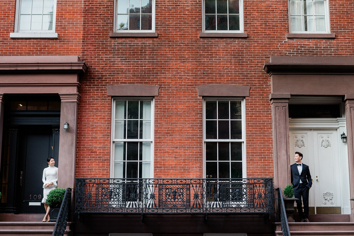 new york city west village engagement session 