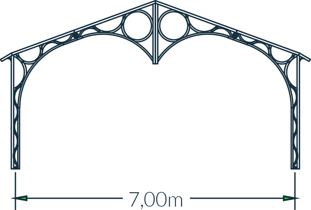 EMC Glass Marquee Diagram - Size 1
