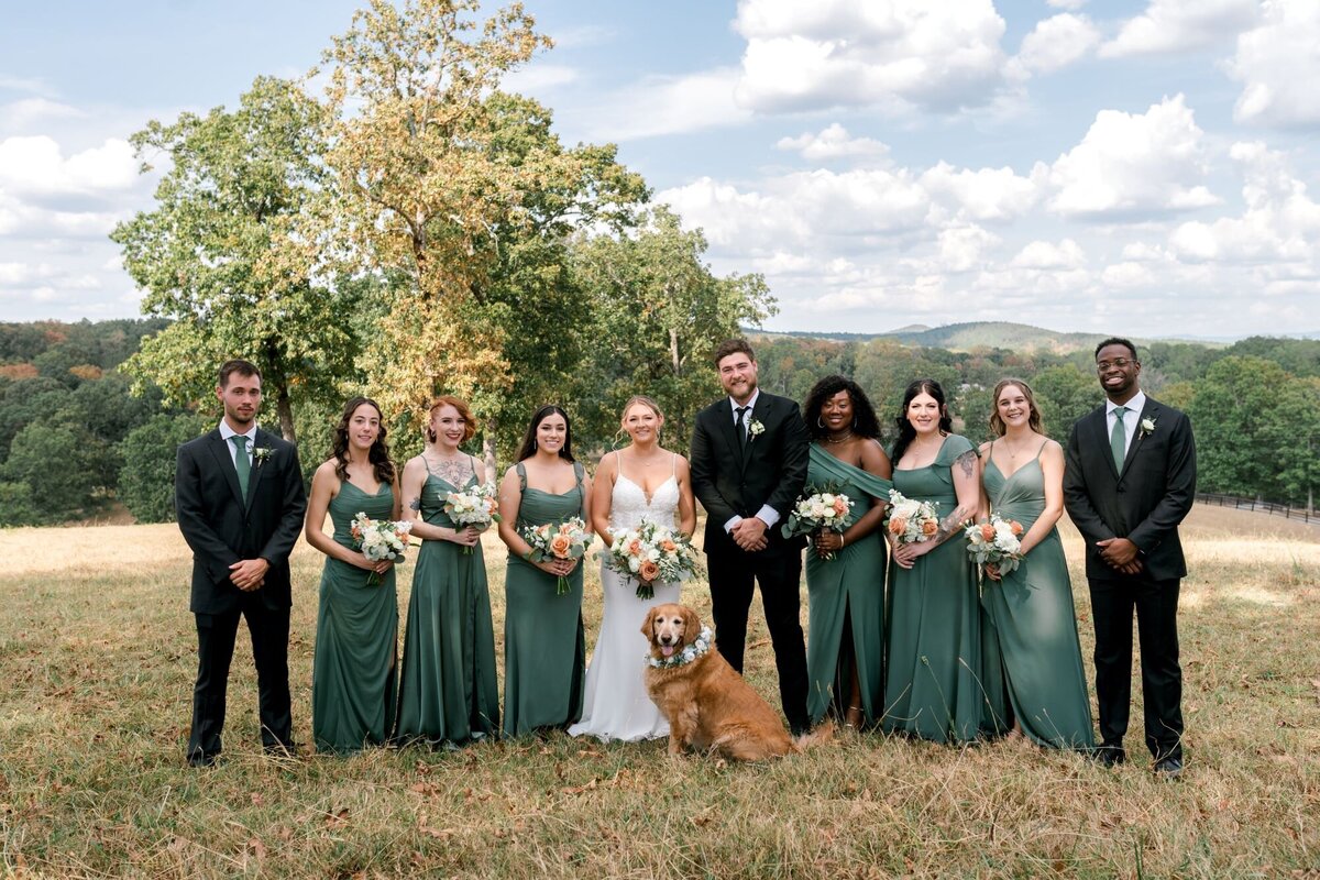 bridal-party-mountains-lewallen-farms-waleska-ga