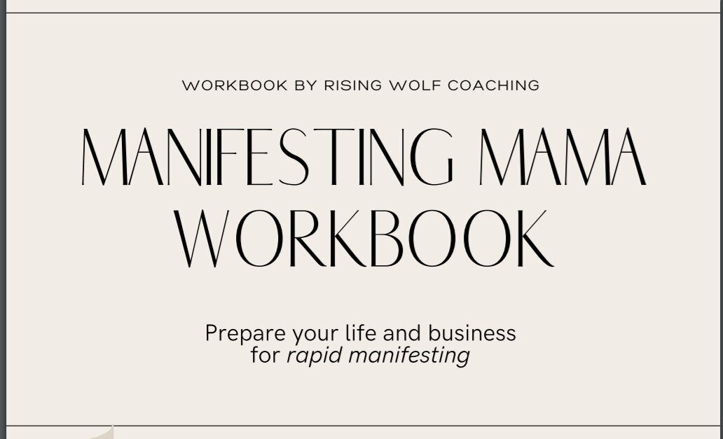 manifesting quickly mama workbook