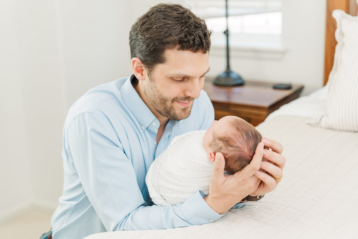 Baby boy woodland nursery lifestyle newborn session elena spraguer photography 0028