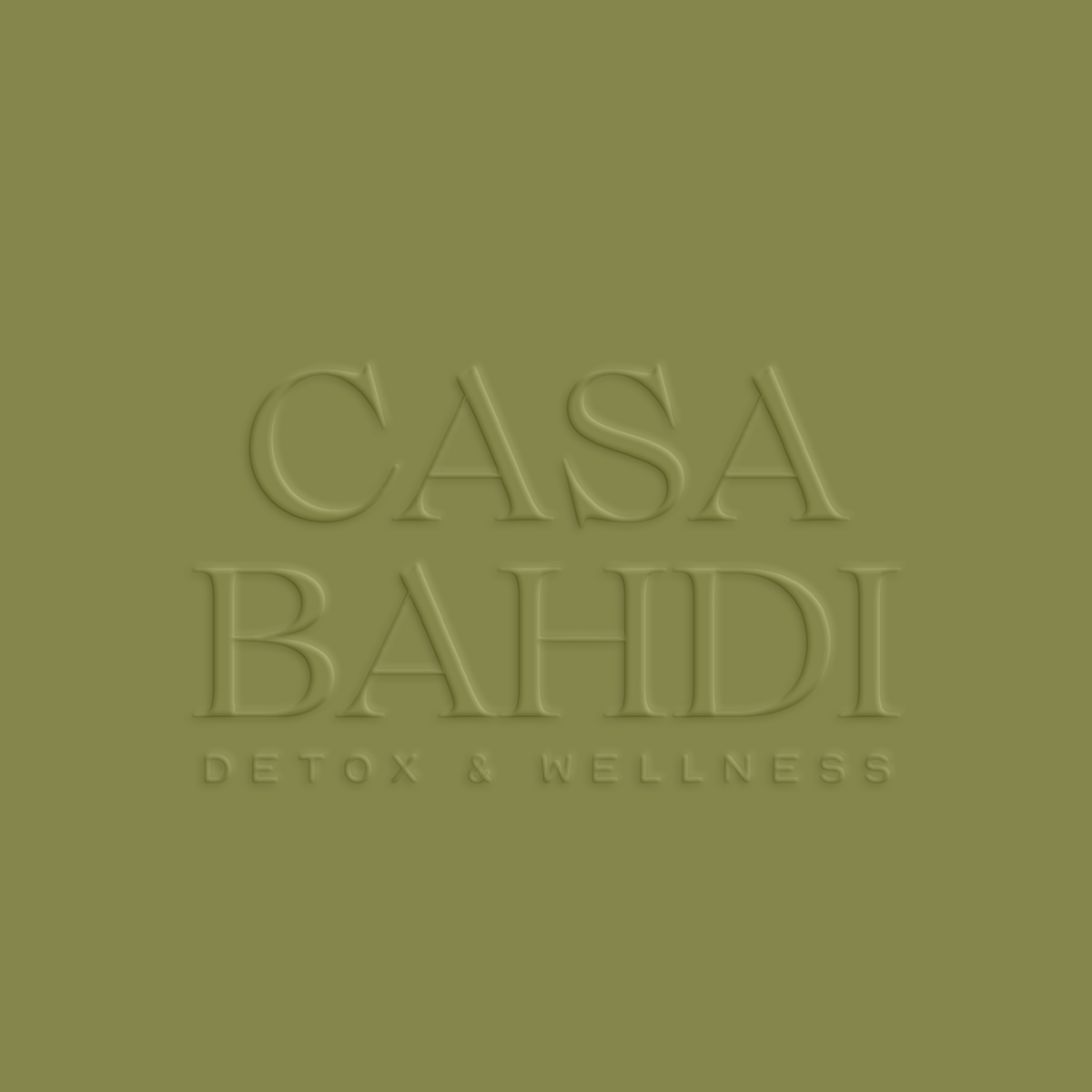 Casa Bahdi - Emboss (Green)