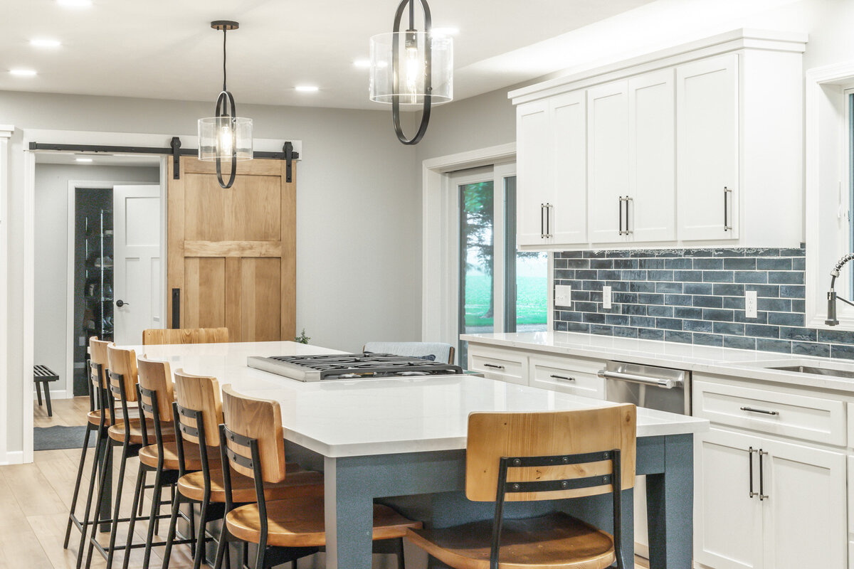 Project blu home renovation kitchen design