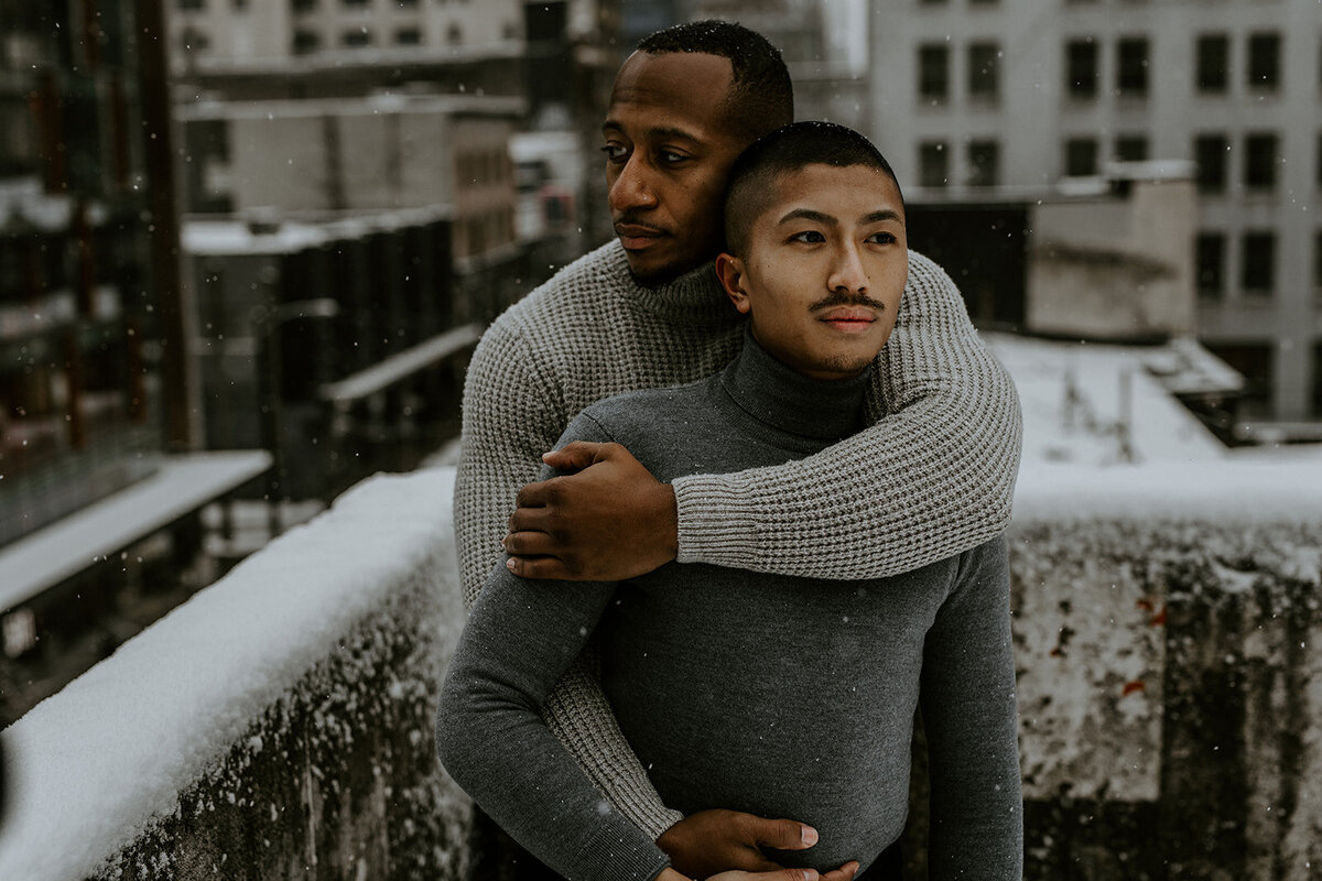 Winter Engagement Photography in Vancouver BC