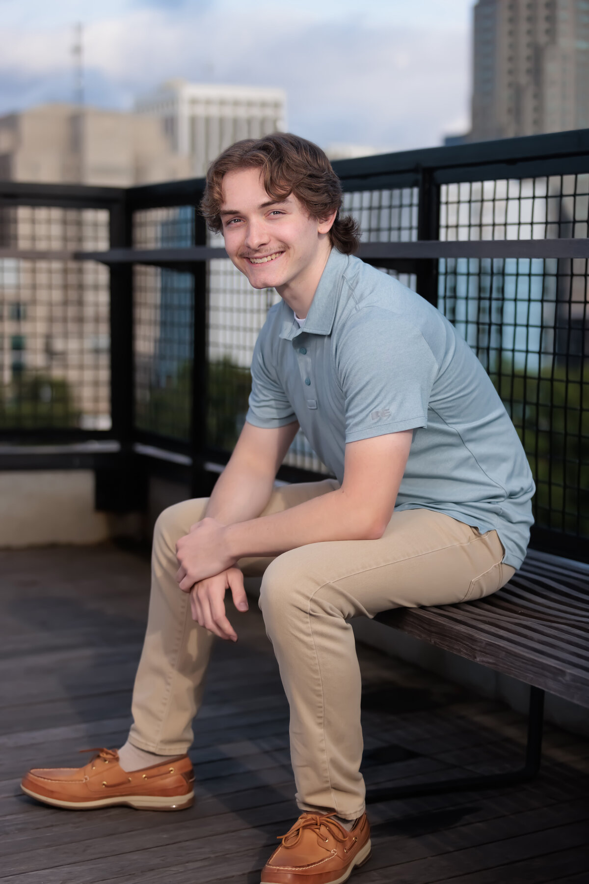 Senior pictures are also for boys.