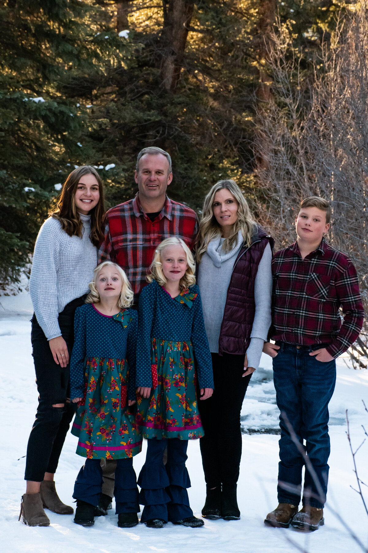 Large family photos Crested Butte Pitkin Colorado