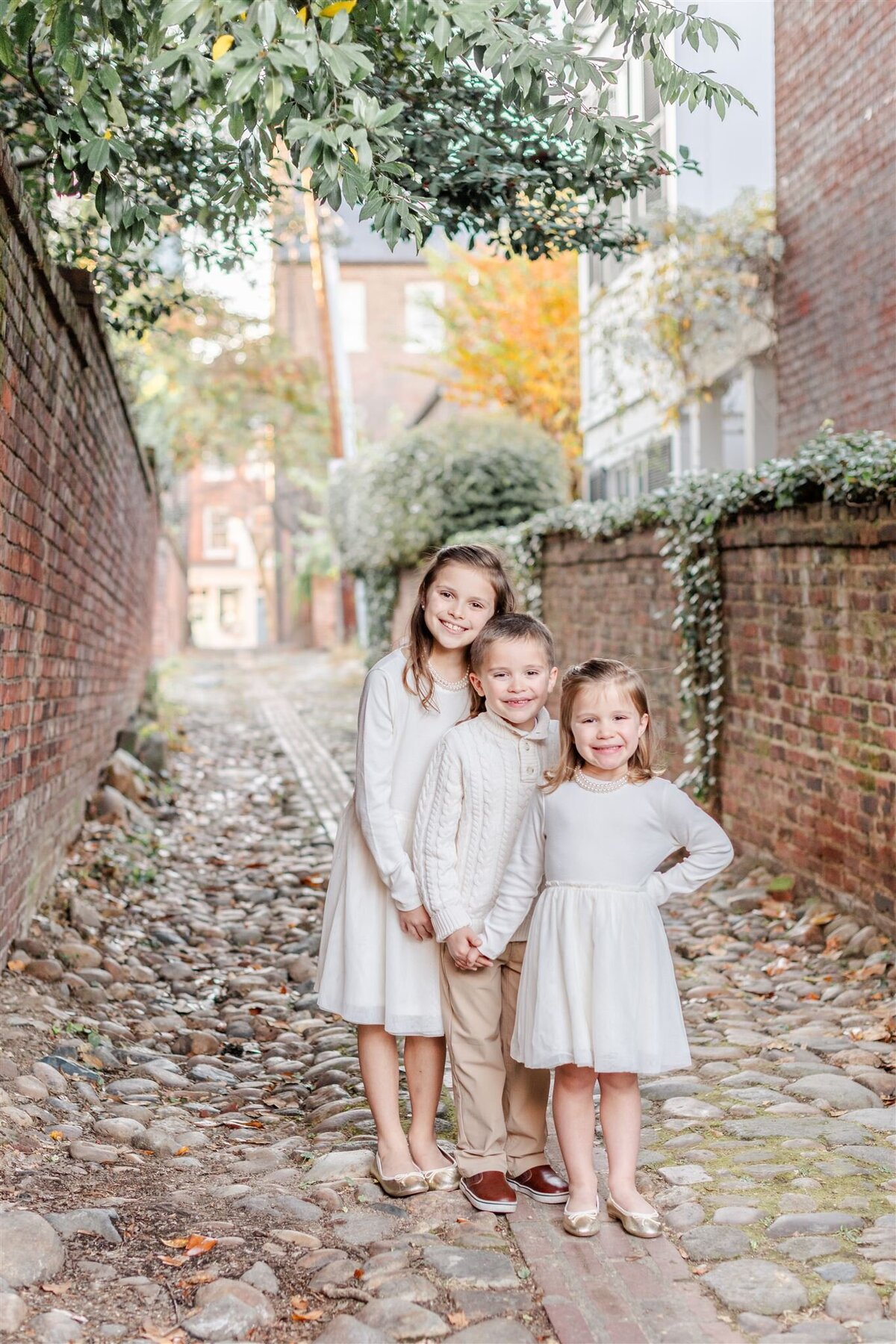 Heidi Fam Photography - Old Town Alexandria Fall Family Session
