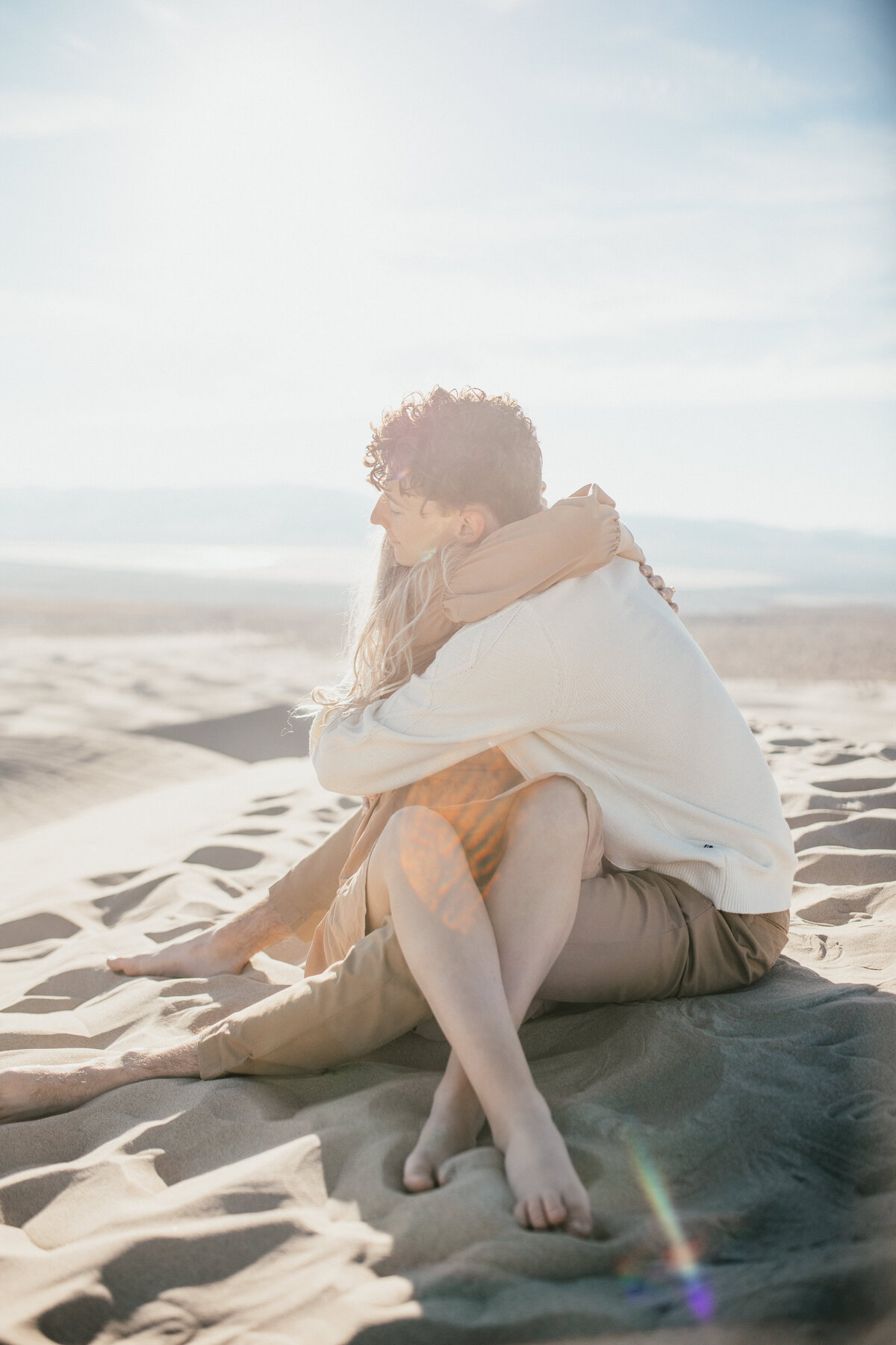 A Sand Dunes Engagement Photography Session - 30