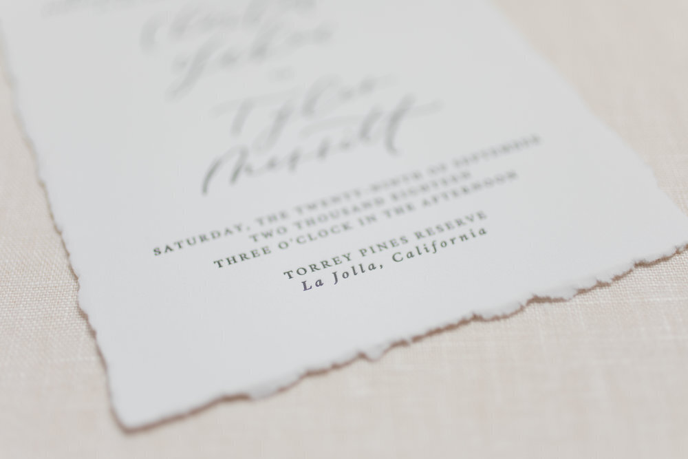 handtorn+edges+wedding+invitations