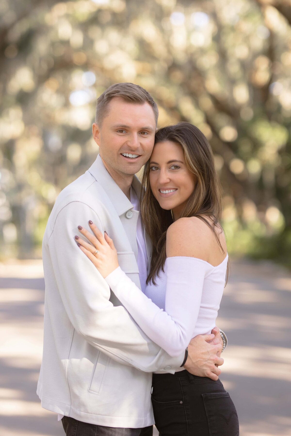 Proposal Photos on Magnolia Ave, St. Augustine, FL | Photo by Phavy Photography, hidden photographer