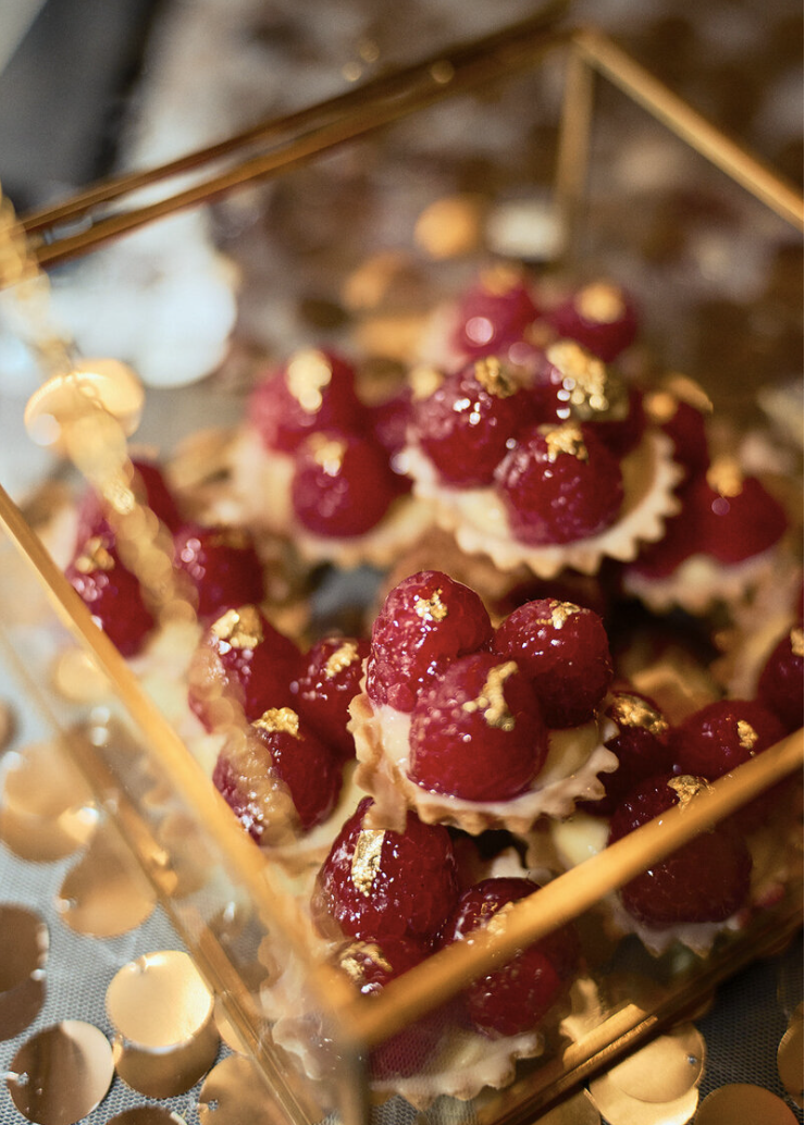 edw-raspberry-tarts-with-gold-flakes