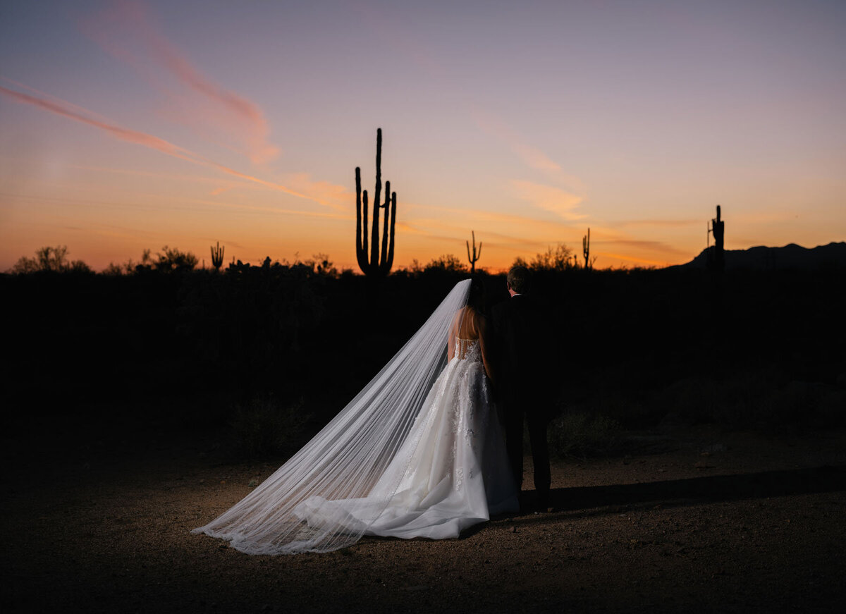 Arizona wedding photography at The Paseo outdoor desert space