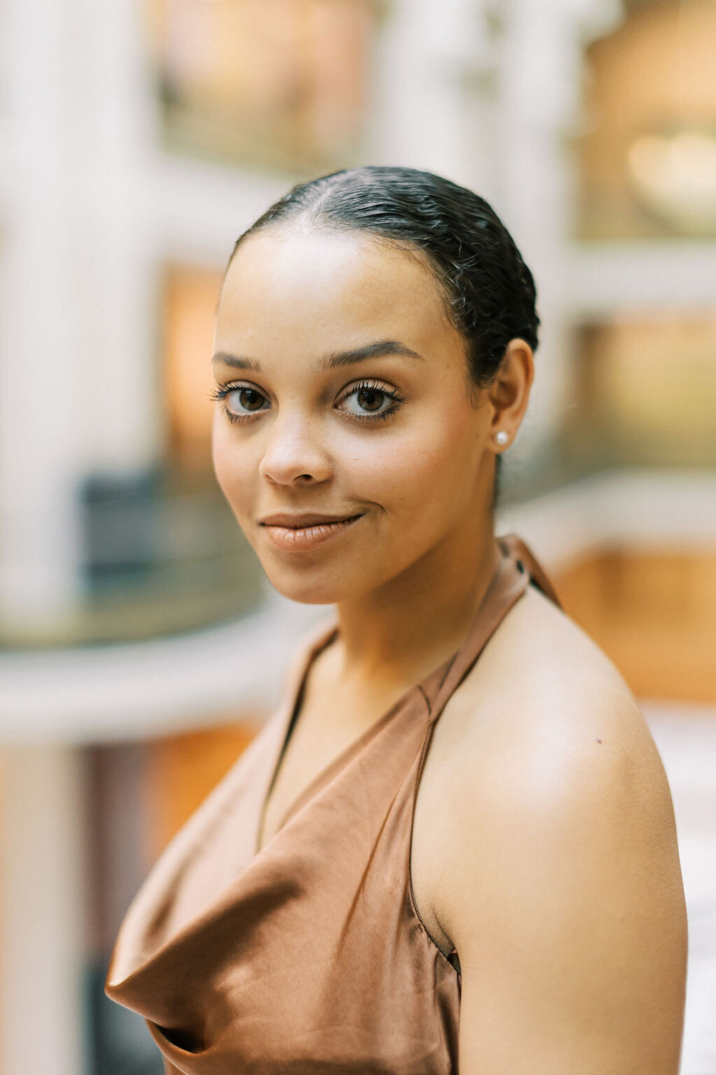 Washington, D.C. National Portrait Gallery Engagement Photos | Adela Antal Photography