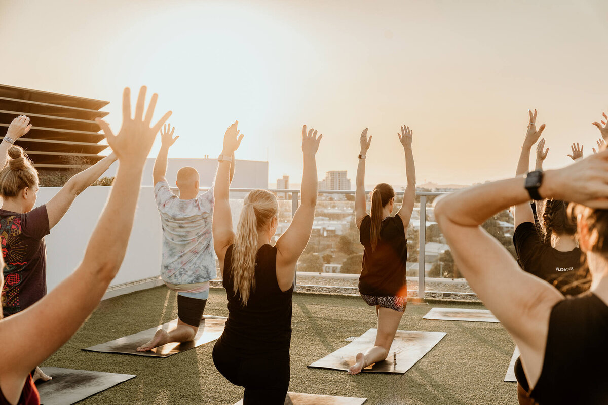 FLow st8 Maroochydore sunrise yoga