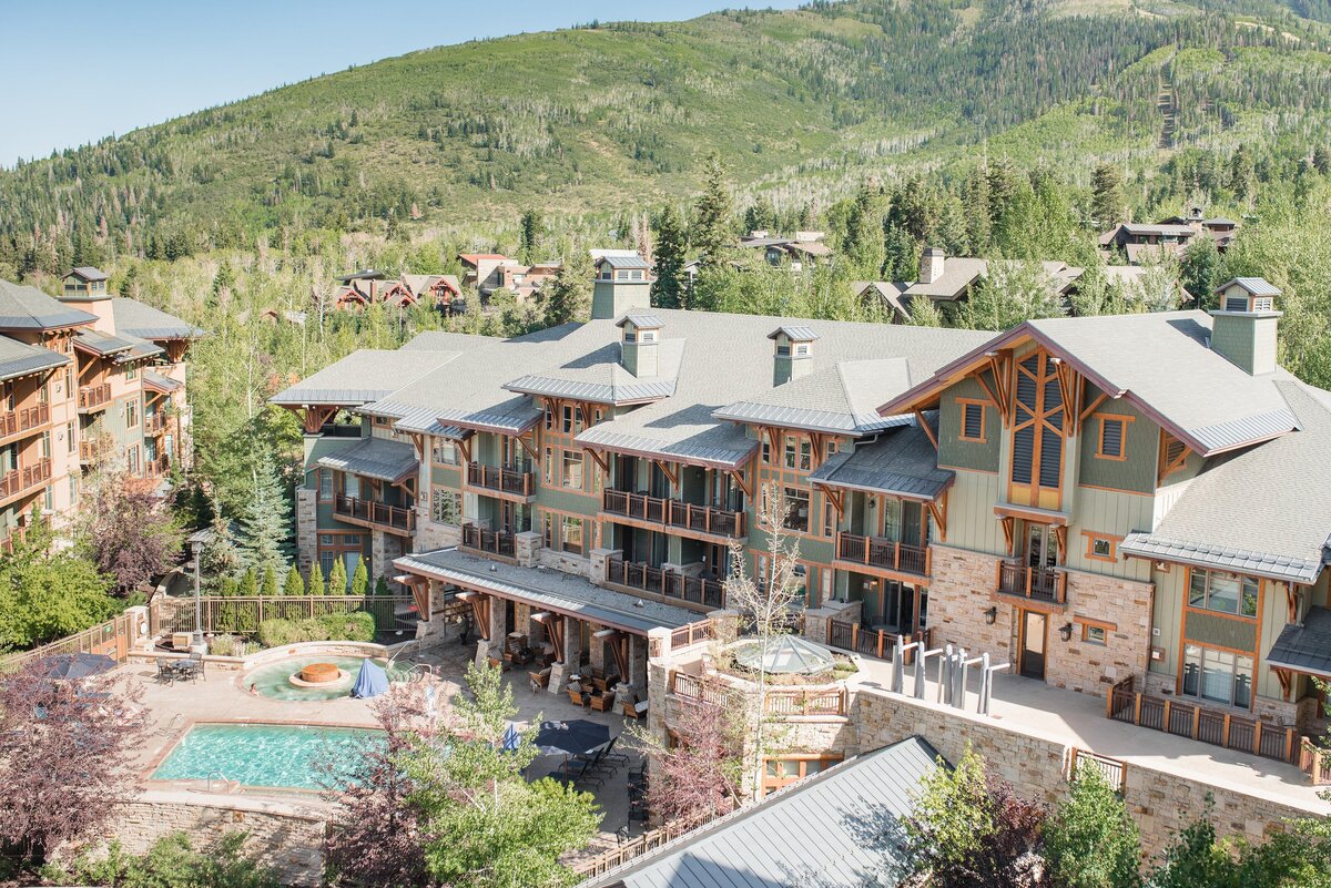 Photo of Hyatt Centric Park City showcasing the mountains, rooms, and pool