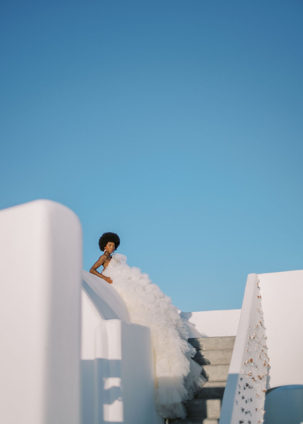 Greece Bridal Session Rocabella Santorini Millia London Gown Vicki Grafton Photography694