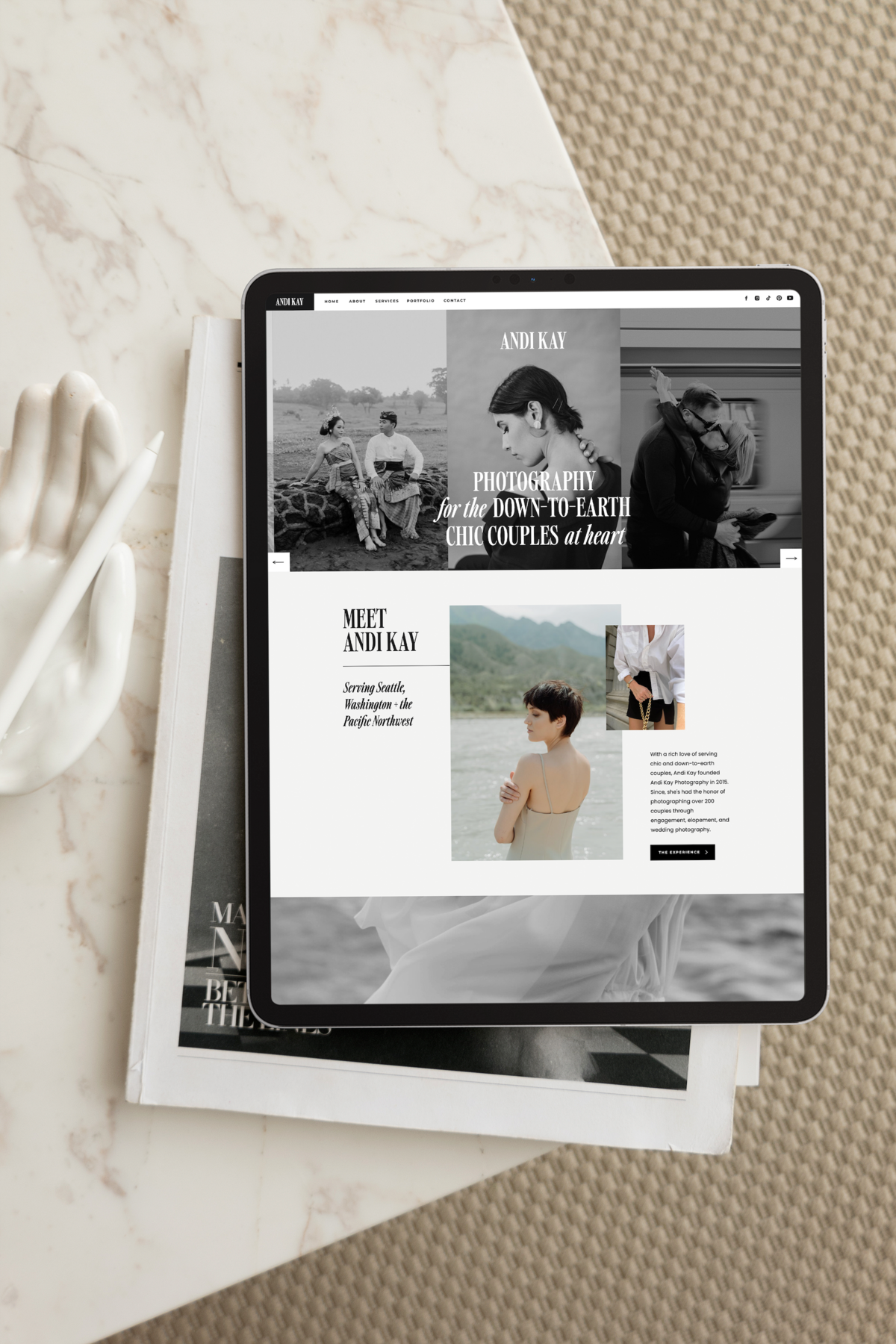 Free Showit Website Template Templates Theme Themes Design Designs Designer Designers - With Grace and Gold - 3
