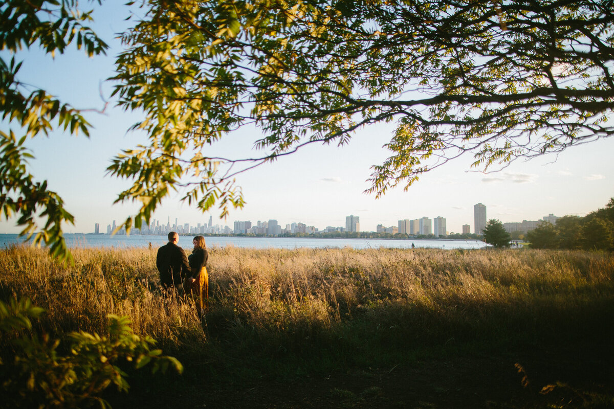 queer-engagement-session-chicago-montrose-beach-skyline-9