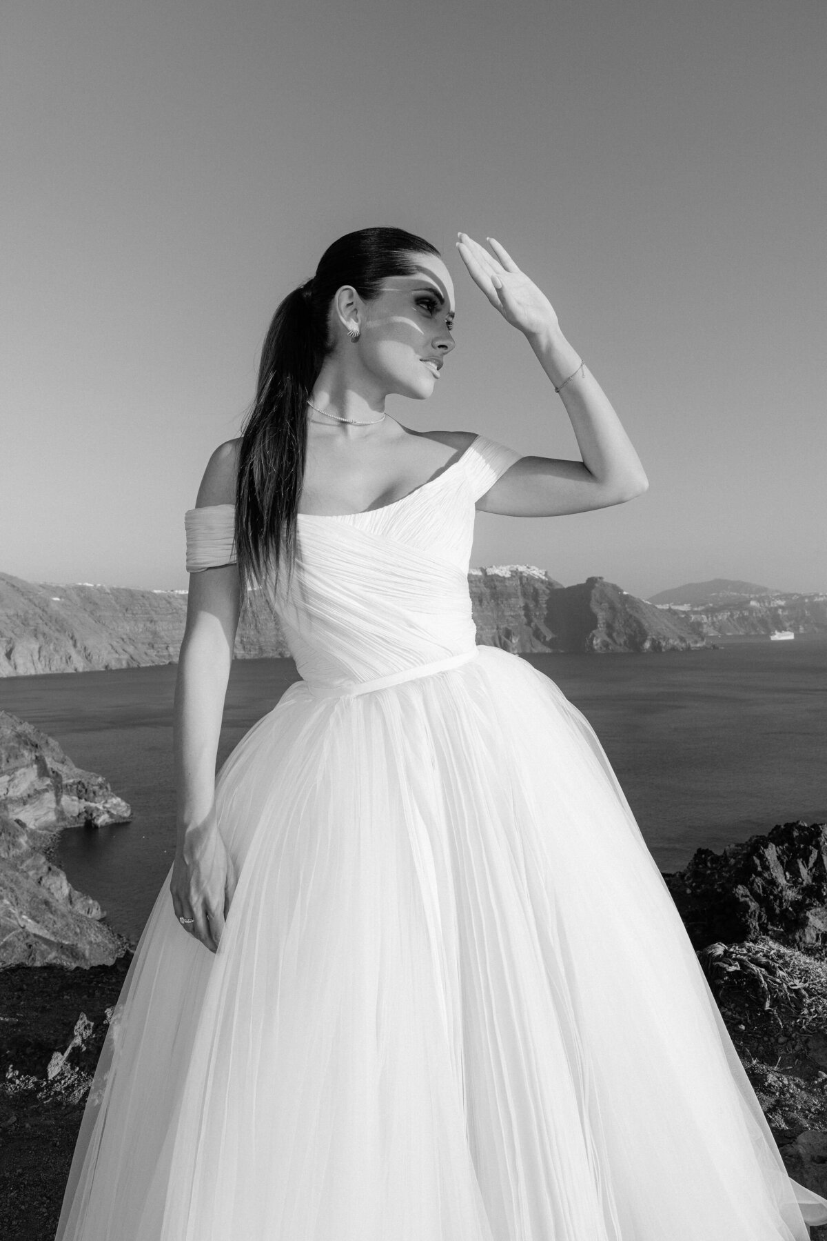 J&E | Glamorous Greece Wedding