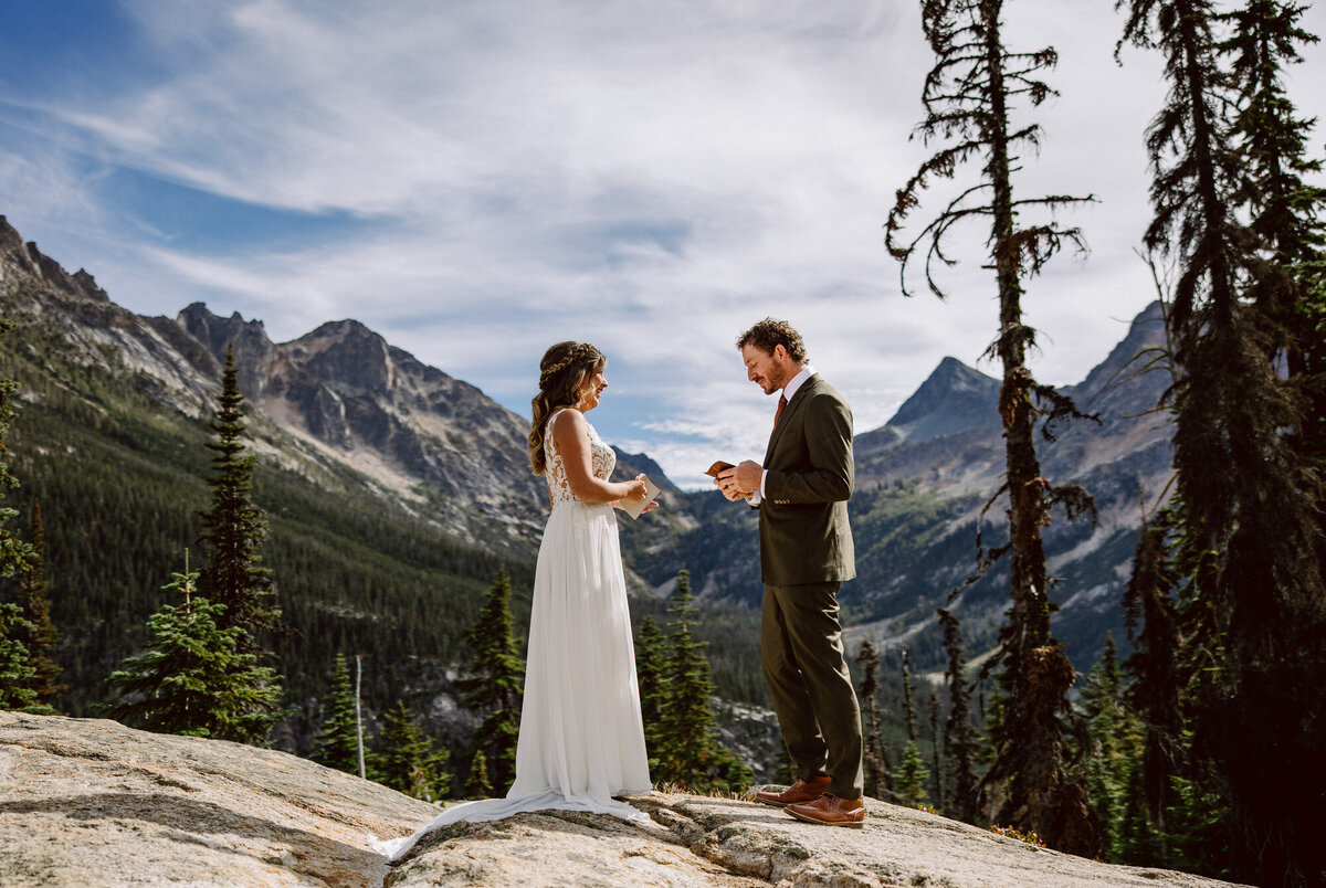 Mazama North Cascades Mountain Elopement