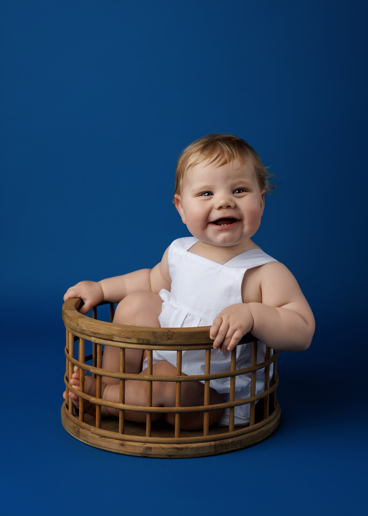personality portraits children's milestone session at newport news virginia studio