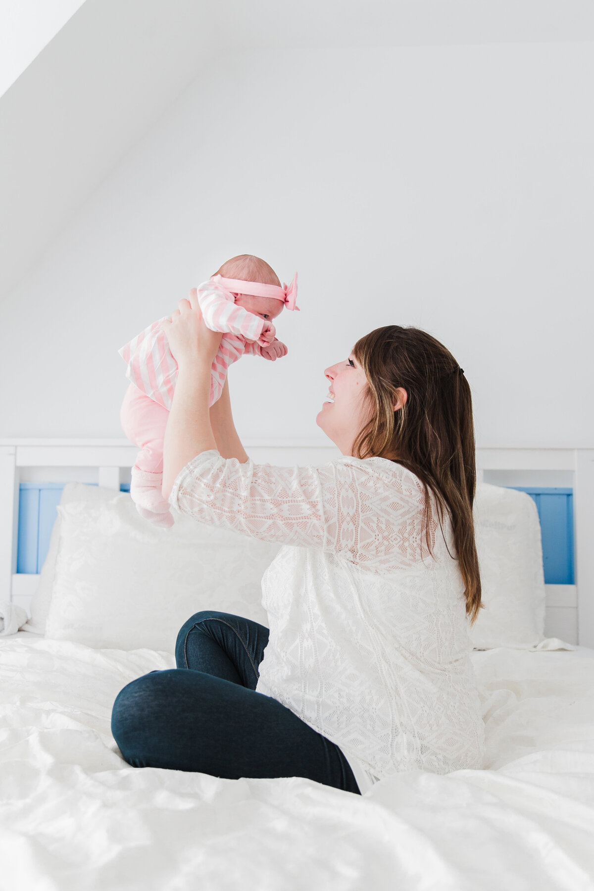 moeder babyshoot noord-holland