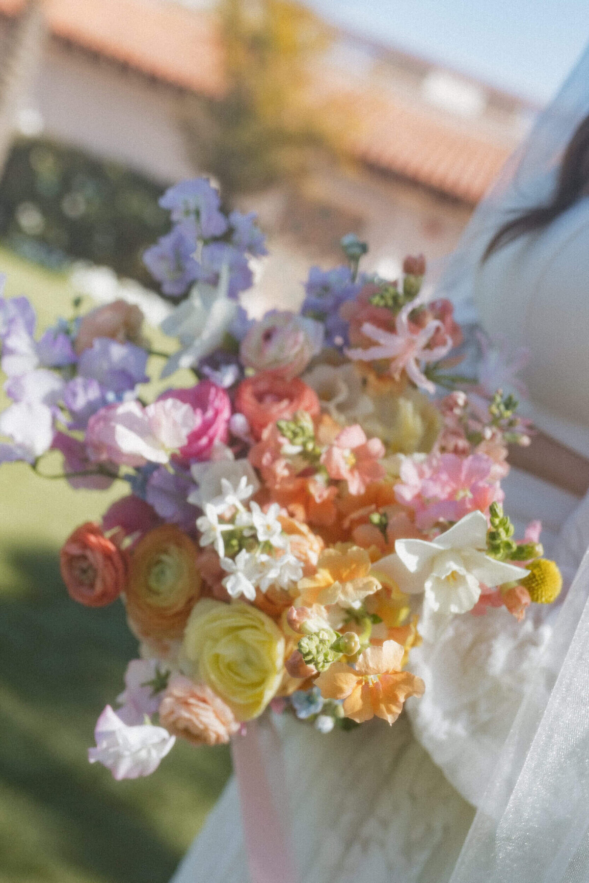 Pastel arizona bridal bouquet 2