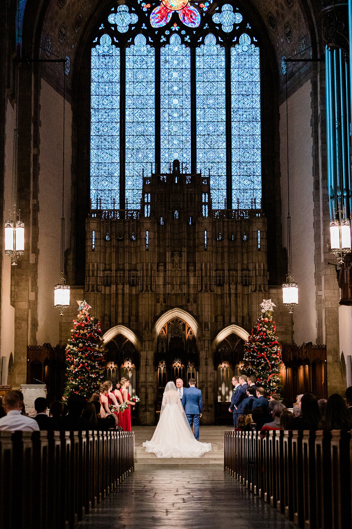 stunning church wedding photography
