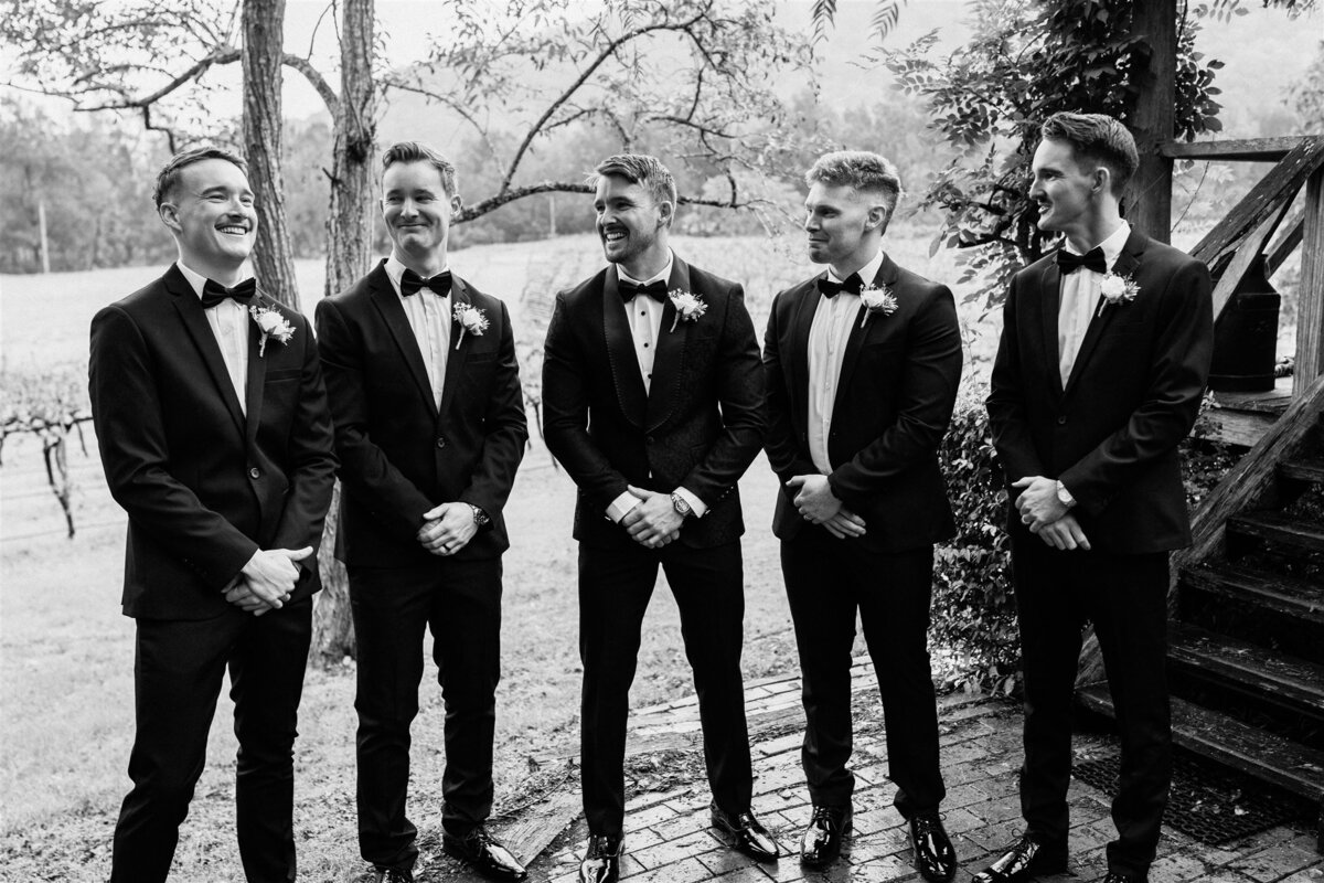 Join the dapper groom and his merry band of comrades in a tale of camaraderie, mischief, and pre-wedding adventures!