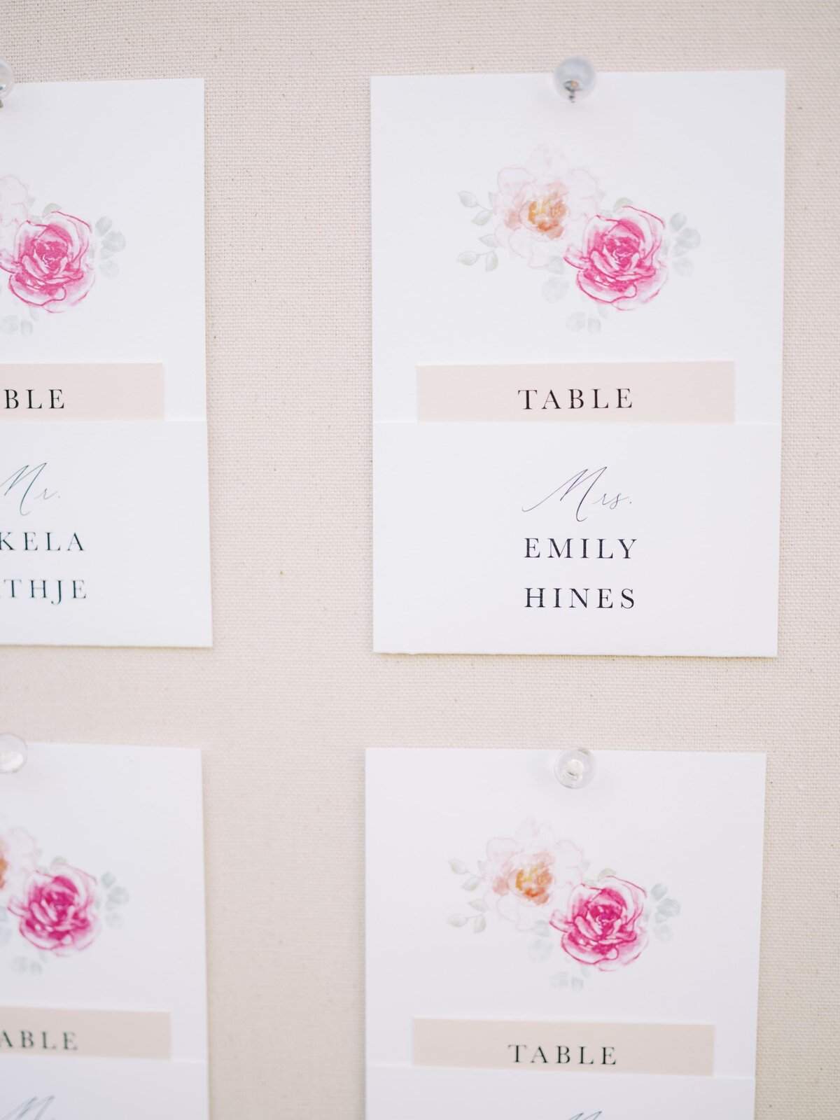 floral-wedding-escort-cards