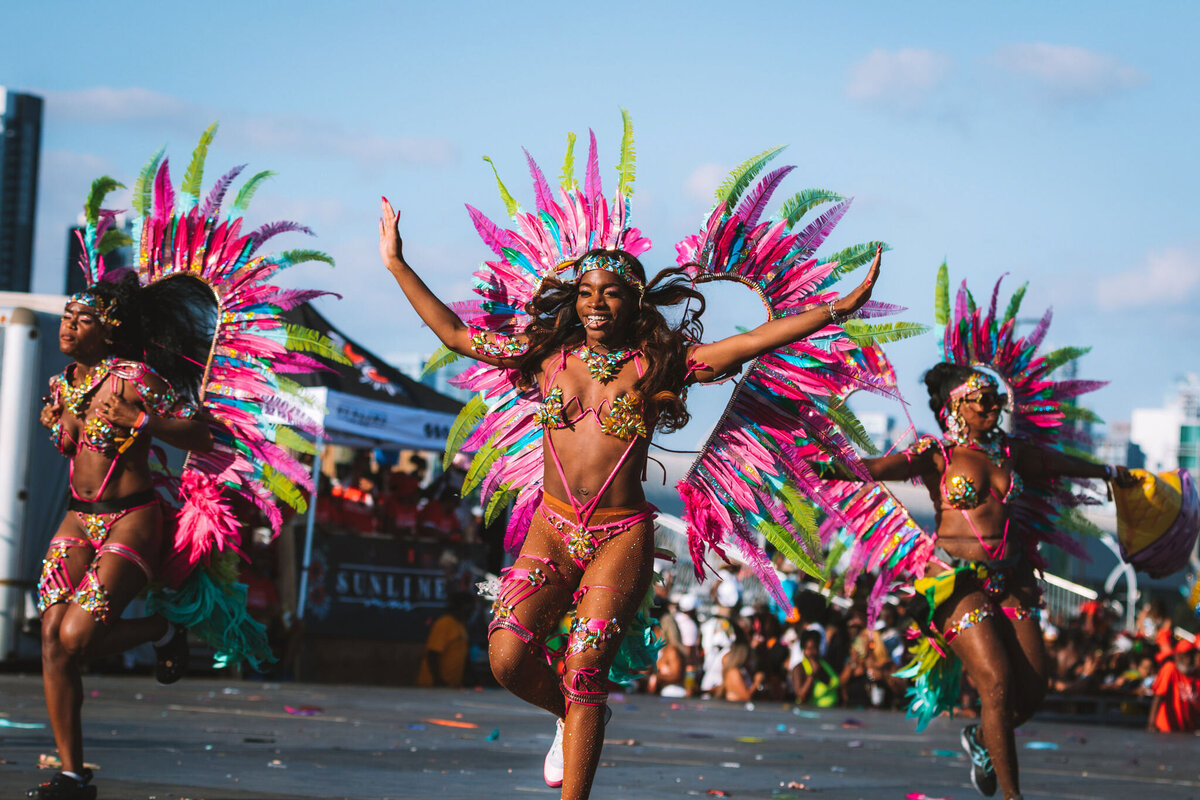 Photos of Masqueraders from Toronto Carnival 2023 - Sunlime Mas Band - Medium Band of The Year 2023-052