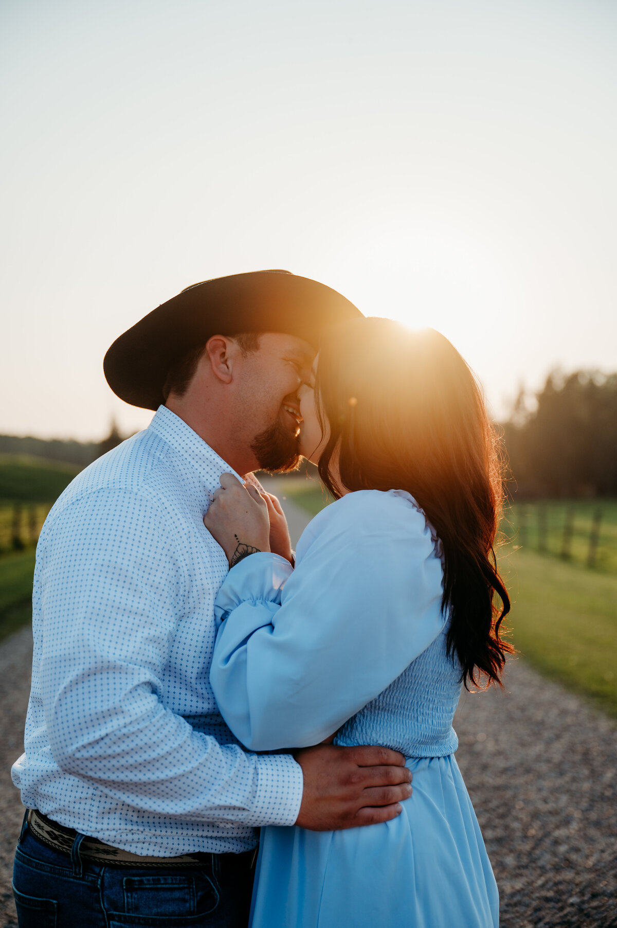 country engagement session in Edmonton