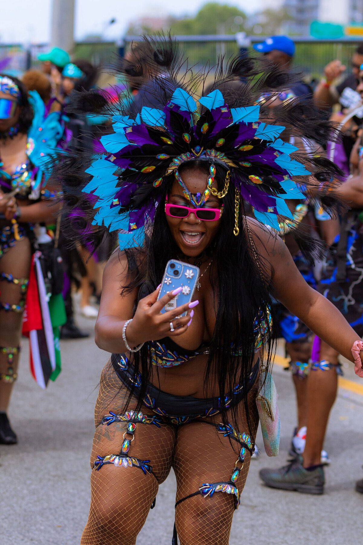 Photos of Masqueraders from Toronto Carnival 2023 - Sunlime Mas Band - Medium Band of The Year 2023-207