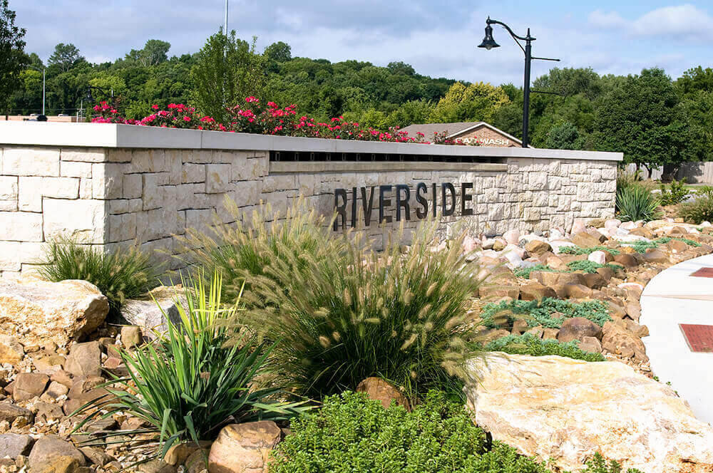 Commercial landscape company project in Kansas City