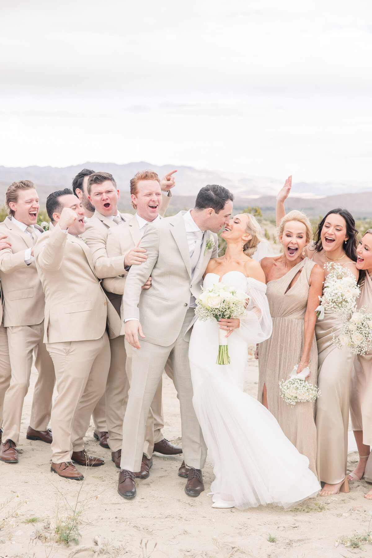 The Estate at Via Las Palmas Palm Springs Light and airy spring wedding southern california wedding venue luxury photography-200
