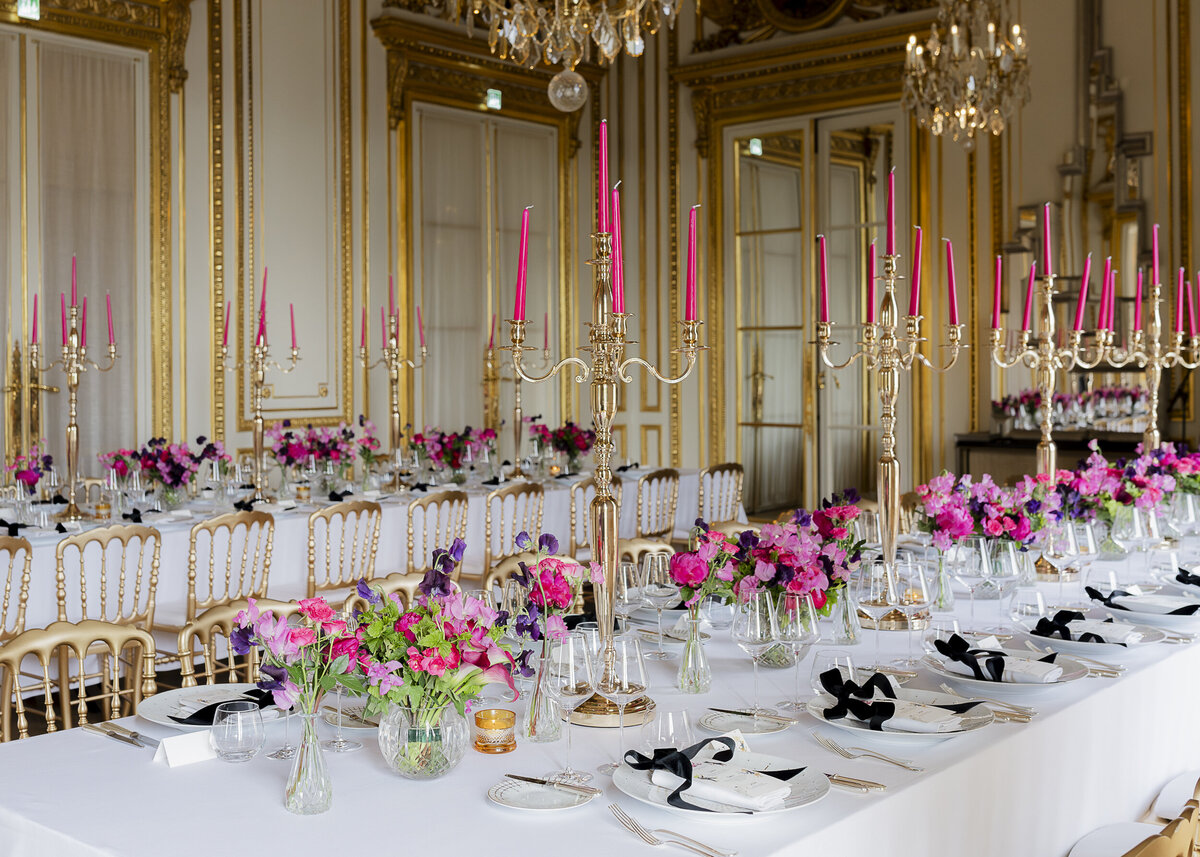 Hotel de Crillon Wedding Decor 4