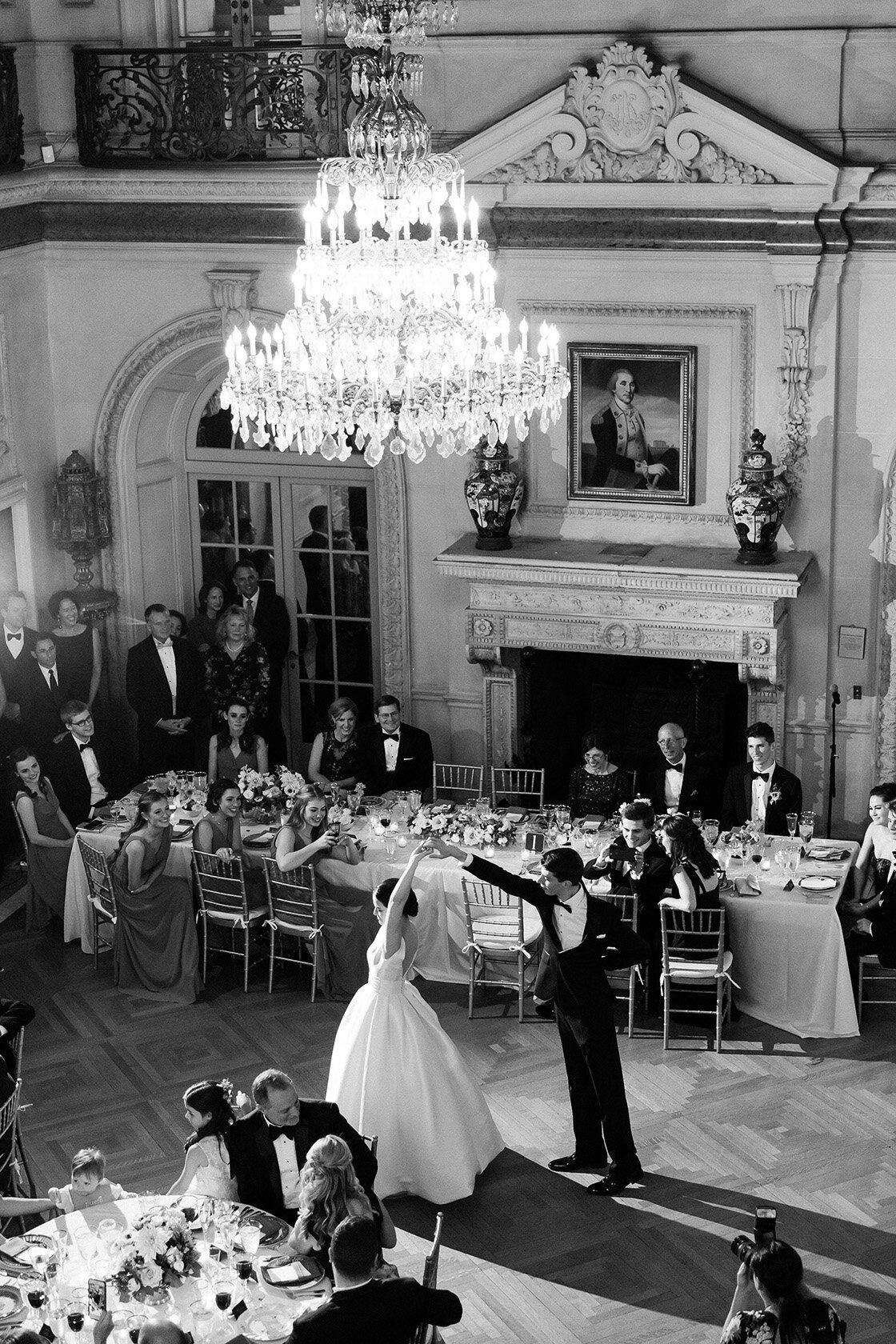 iconic first-dance-anderson-house-wedding by Sarah Bradshaw