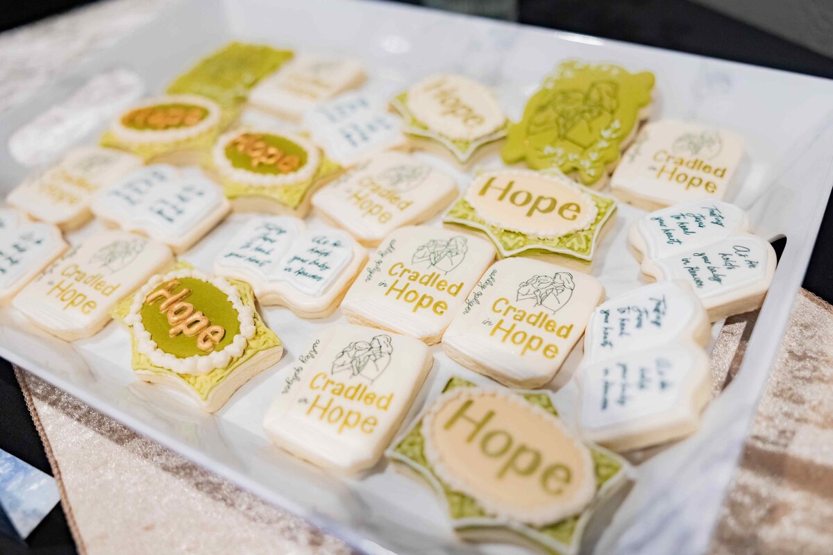 Ashley Opliger Cradled in Hope Book Launch Party, biblical book for grieving moms, miscarriage, stillbirth, infant loss, christian author (79)