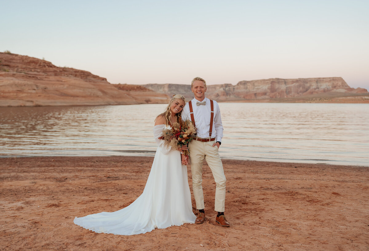 R + M _ Wedding _ Lake Powell _ Utah-21