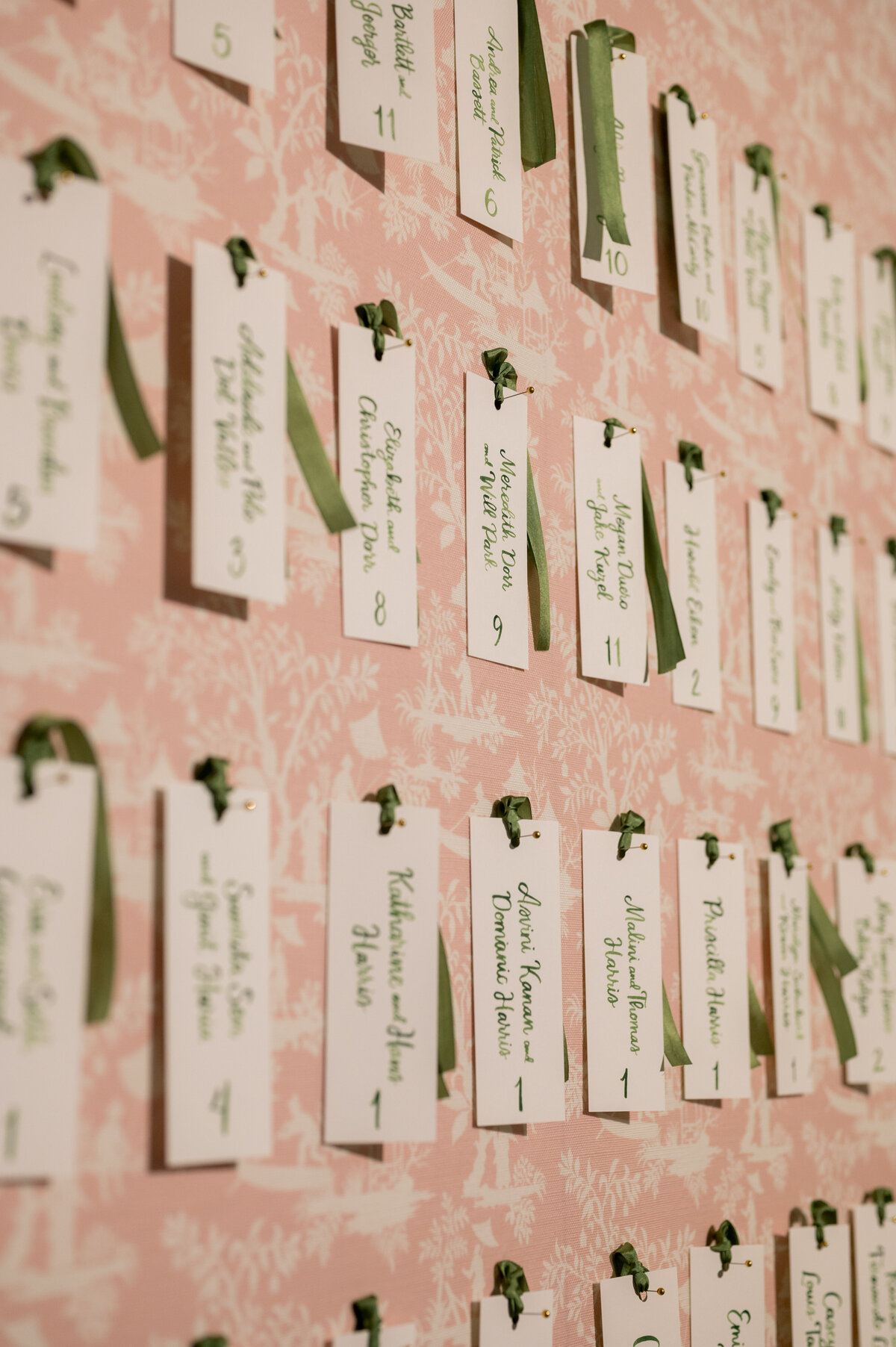 Chicago Illuminating Company Wedding with Pink Block Print Linens_25