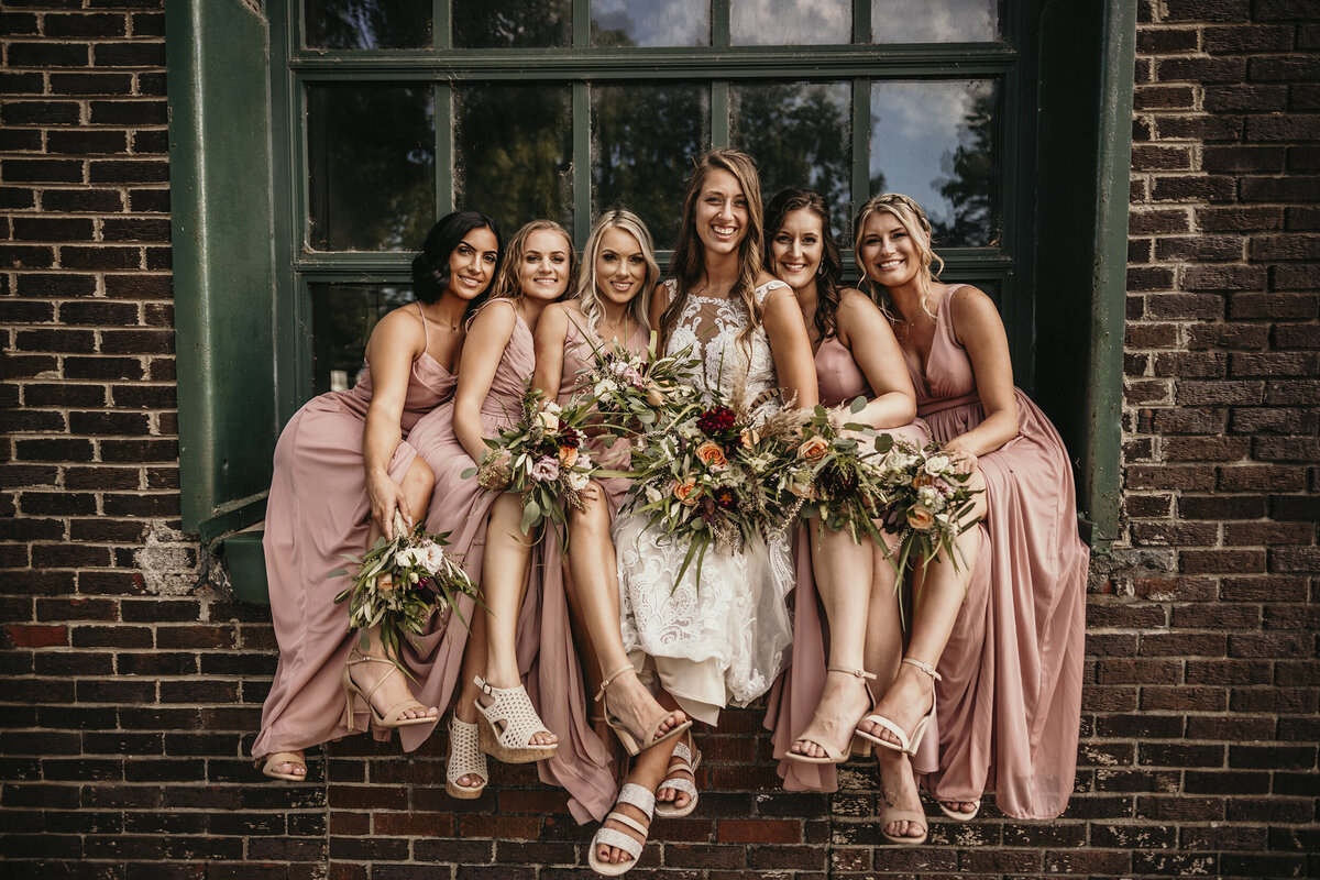 Bridal Party Wedding Photo